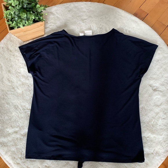 Chico’s Front Tie Blouse - Picture 3 of 5